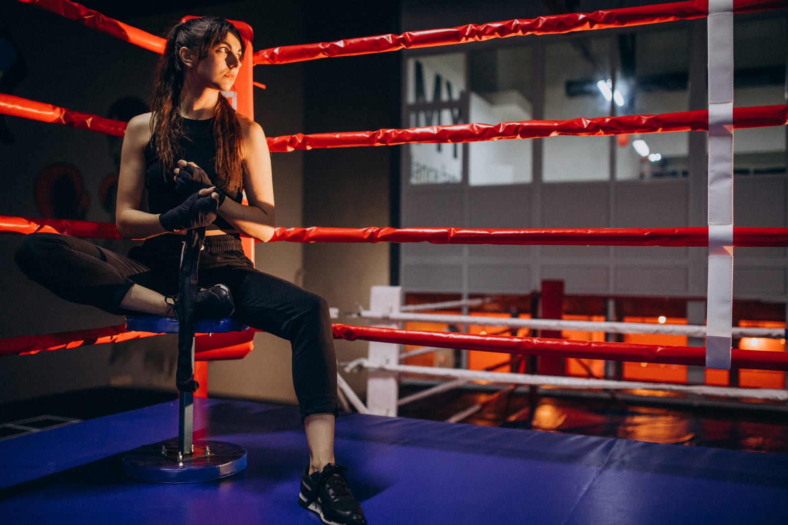 Women's Self-Defense Fundamentals class in session